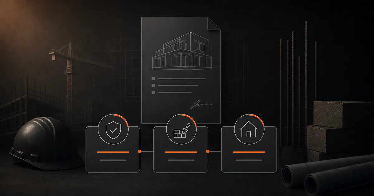 Presupix blog article about construction payment terms and deposits