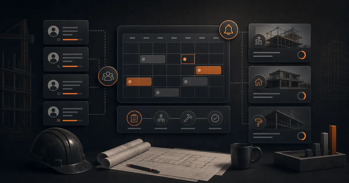 Presupix blog article about managing multiple construction clients
